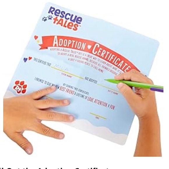 RESCUE TALES Pink Poodle Adoptable Pet Barks - Wags Tail - Moves - BRAND NEW! - Picture 8 of 8